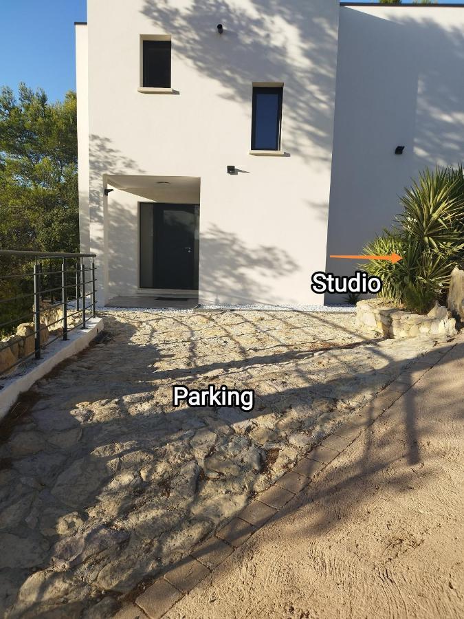 Studio Du Roc Des Garrigues Langlade Exteriör bild